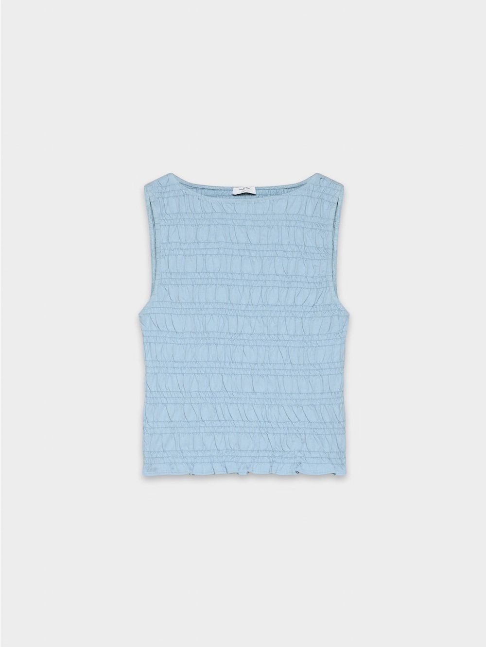 NWT - Aritzia Sunday Best CottonWhisk™ Renoir Top - Ripple Blue - Size Small